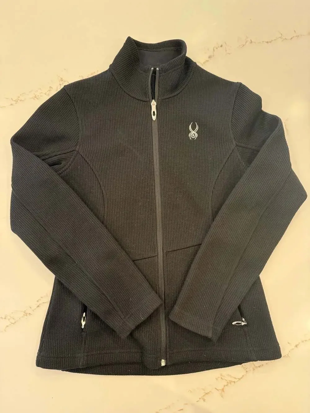 Spyder Core Sweater Full Zip Jacket Black Size M